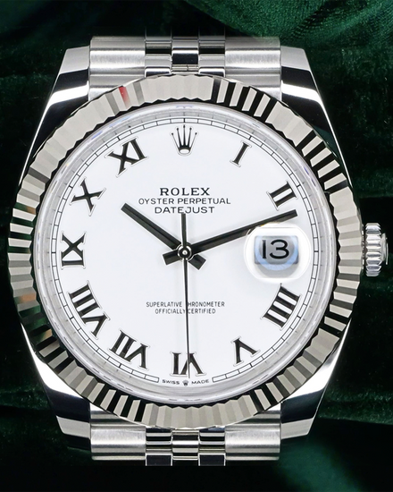 2026 Rolex Datejust 41MM White Dial Jubilee Bracelet (126334)