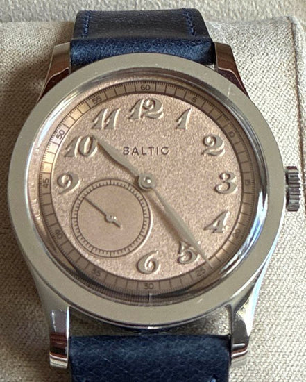 2023 Baltic MR Classic 36MM Salmon Dial Leather Strap (MR01)