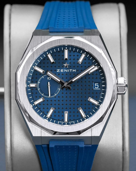 2025 Zenith Defy Skyline 41MM Blue Dial Rubber Strap (03.9300.3620/51.I001)