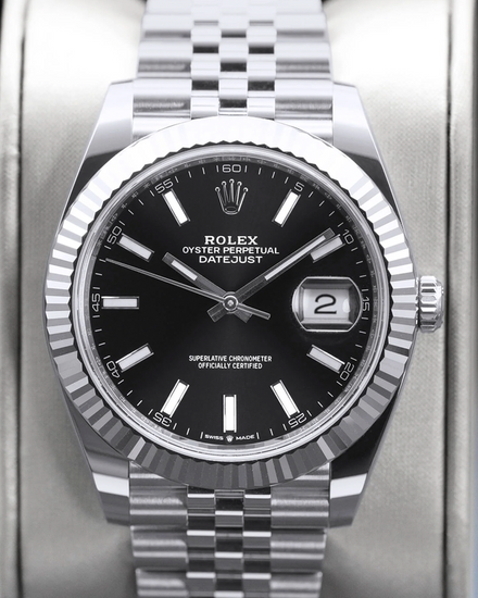 2026 Rolex Datejust 41MM Black Dial Jubilee Bracelet (126334)