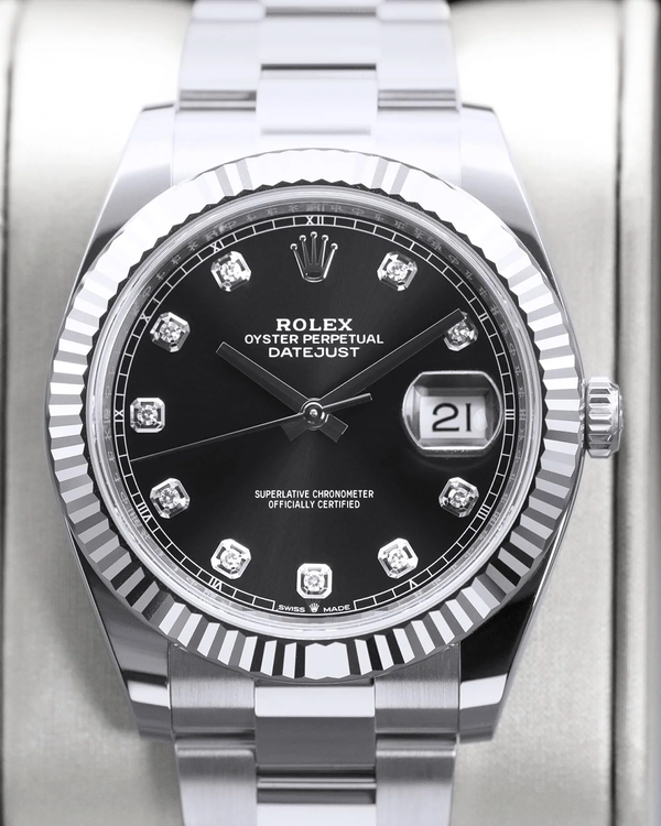 2026 Rolex Datejust 41MM Black Dial Oyster Bracelet (126334)