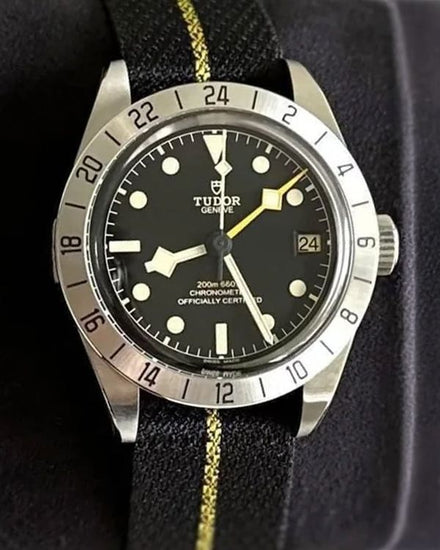 2026 Tudor Black Bay Pro GMT 39MM Black Dial Textile Strap (79470)