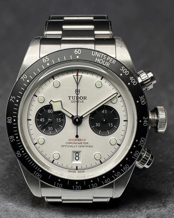 2022 Tudor Black Bay Chrono "Panda" 41MM White Dial Steel Bracelet (79360N)