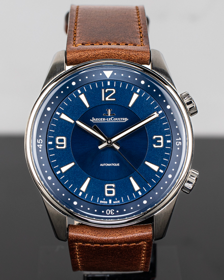 2022 Jaeger-LeCoultre Polaris 41MM Blue Dial Leather Strap (Q9008480)