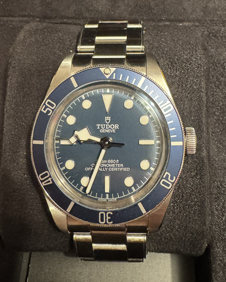 2023 Tudor Black Bay 58 39MM Blue Dial Steel Bracelet (79030B)