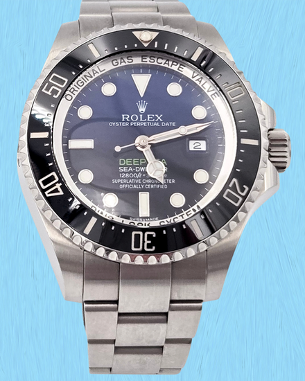 2016 Rolex Sea-Dweller Deepsea "James Cameron" 44MM Blue Dial Oyster Bracelet (116660)