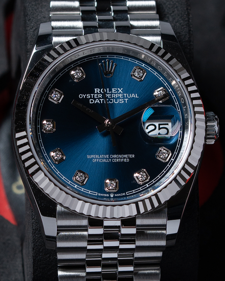 No Reserve - 2026 Rolex Datejust 36MM Blue Dial Jubilee Bracelet (126234)