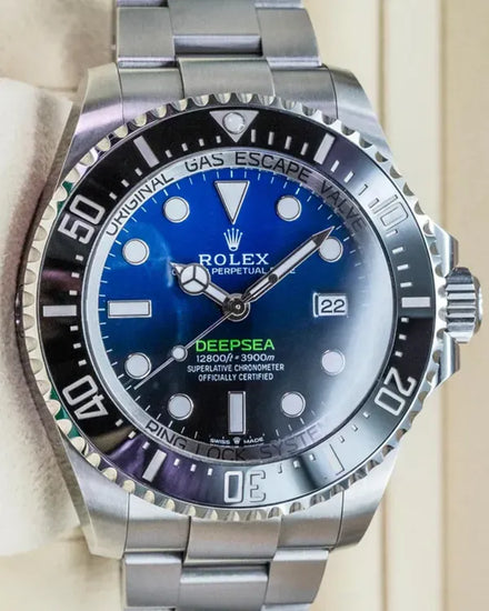 2024 Rolex Sea-Dweller Deepsea "James Cameron" 44MM Blue Dial Oyster Bracelet (136660)