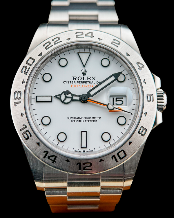 No Reserve - 2023 Rolex Explorer "Polar" 42MM White Dial Oyster Bracelet (226570)