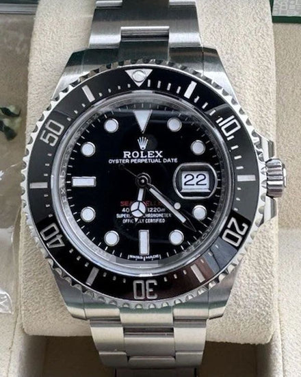 2019 Rolex Sea-Dweller "Red" "50th Anniversary Edition" 43MM Black Dial Oyster Bracelet (126600)