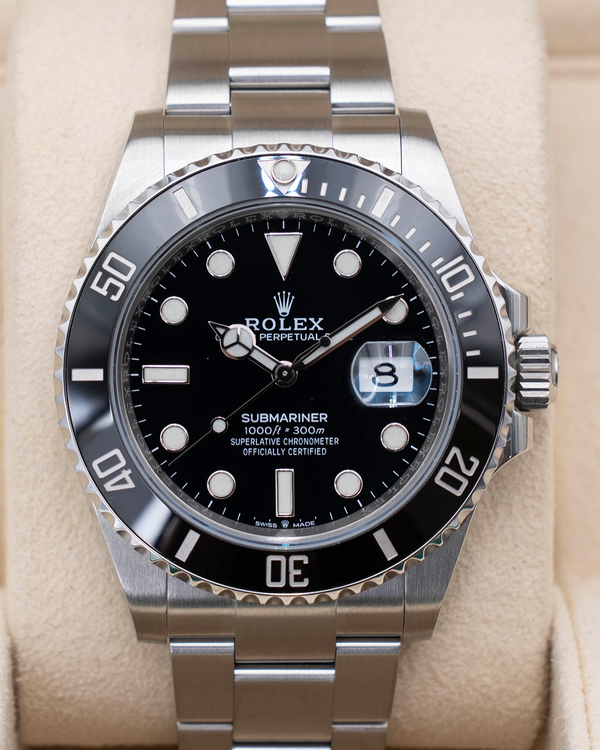 2025 Rolex Submariner Date 41MM Black Dial Oyster Bracelet (126610LN)