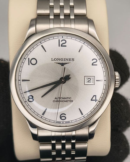 2022 Longines Record 40MM Silver Dial Steel Bracelet (L2.821.4.76.6)