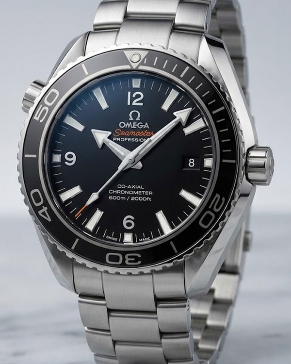 2020 Omega Seamaster Planet Ocean 600M 45.5MM Black Dial Steel Bracelet (232.30.46.21.01.001)