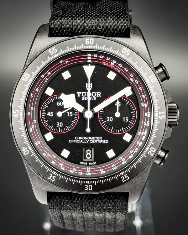 2024 Tudor Pelagos FXD "Cycling Edition" 42MM Black Dial Textile Strap (25827KN)