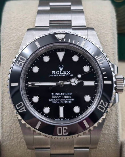 2024 Rolex Submariner No-Date 41MM Black Dial Oyster Bracelet (124060)