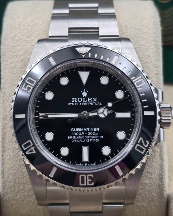 2024 Rolex Submariner No-Date 41MM Black Dial Oyster Bracelet (124060)