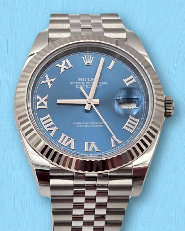 2026 Rolex Datejust 41MM Blue Dial Jubilee Bracelet (126334)