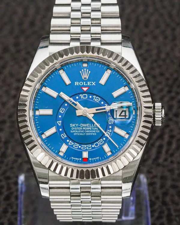 2023 Rolex Sky-Dweller 42MM Blue Dial Jubilee Bracelet (336934)