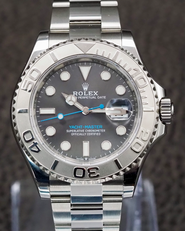 2025 Rolex Yacht-Master 40MM Rhodium Dial Oyster Bracelet (126622)