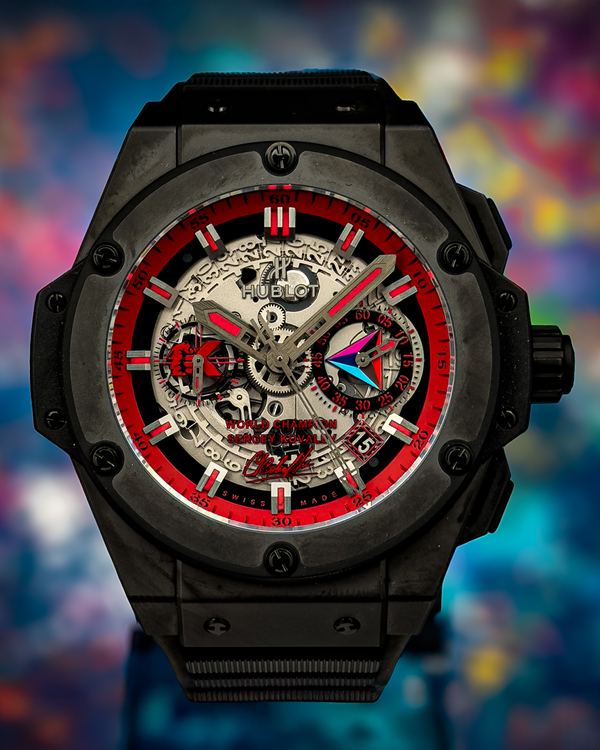 Hublot King Power "Sergei Kovalev" L.E. 48MM Skeleton Dial Rubber Strap (701.CI.0137.HR.KOV16)