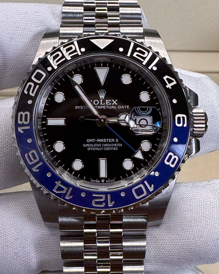 2026 Rolex GMT-Master II "Batgirl" 40MM Black Dial Jubilee Bracelet (126710BLNR)