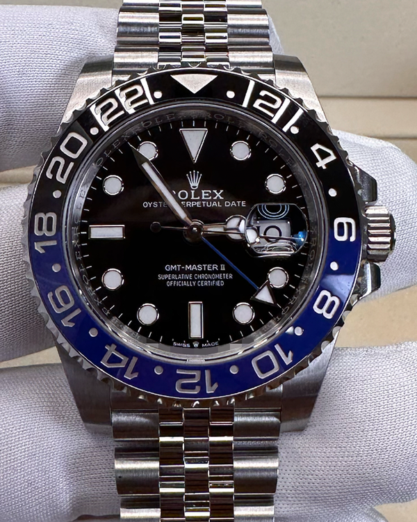2026 Rolex GMT-Master II "Batgirl" 40MM Black Dial Jubilee Bracelet (126710BLNR)