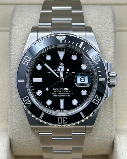2021 Rolex Submariner Date 41MM Black Dial Oyster Bracelet (126610LN)