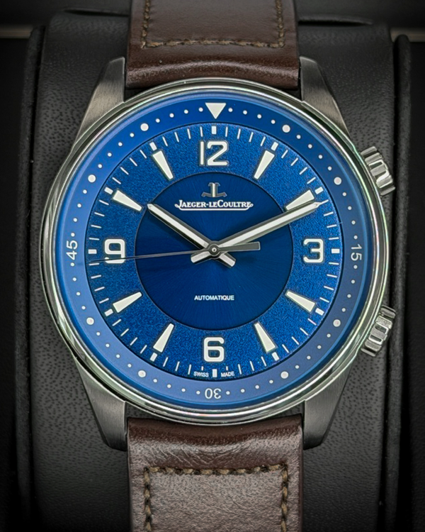 2022 Jaeger-LeCoultre Polaris 41MM Blue Dial Leather Strap (Q9008480)