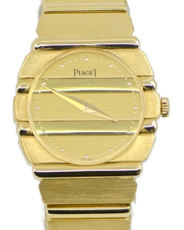 Piaget Polo 23MM Quartz Yellow Gold Dial Yellow Gold Bracelet (861C701)