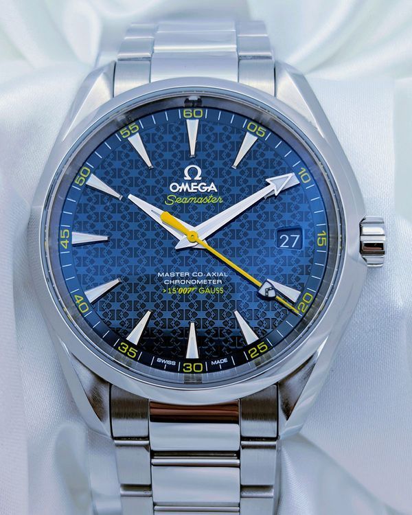 2020 Omega Seamaster Aqua Terra 150M "James Bond Spectre" L.E. 41.5MM Blue Dial Steel Bracelet (231.10.42.21.03.004)