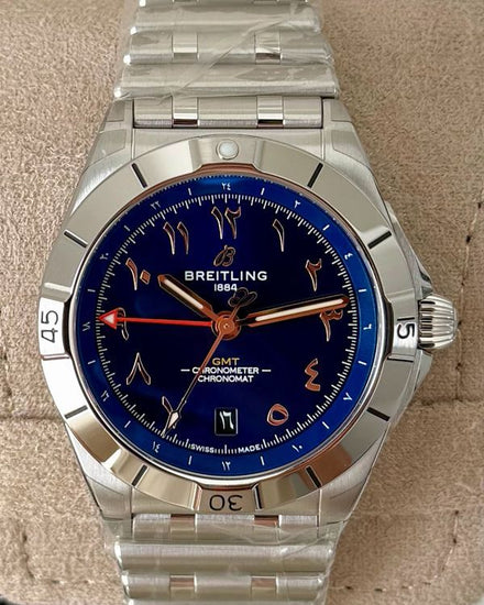 2026 Breitling Chronomat GMT "Malaysia" L.E. 40MM Blue Dial Steel Bracelet (A32398E71C1A1)