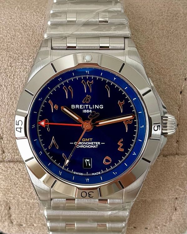 2026 Breitling Chronomat GMT "Malaysia" L.E. 40MM Blue Dial Steel Bracelet (A32398E71C1A1)