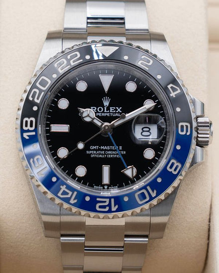 2026 Rolex GMT-Master II "Batman" 40MM Black Dial Oyster Bracelet (126710BLNR)