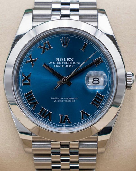 2025 Rolex Datejust 41MM Blue Dial Jubilee Bracelet (126300)