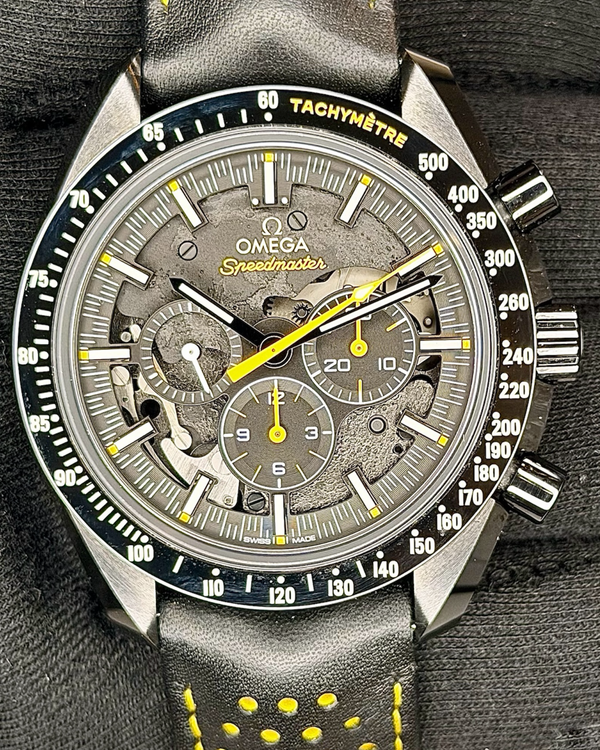 2020 Omega Speedmaster Dark Side of the Moon "Apollo 8" 44.25MM Black Dial Leather Strap (311.92.44.30.01.001)