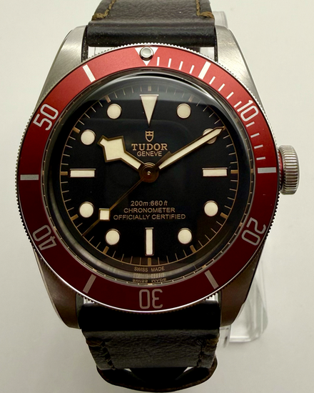 2022 Tudor Black Bay 41MM Black Dial Leather Strap (79230R)
