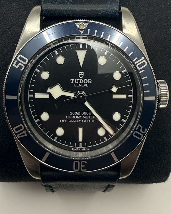 2020 Tudor Black Bay 41MM Black Dial Leather Strap (79230B)