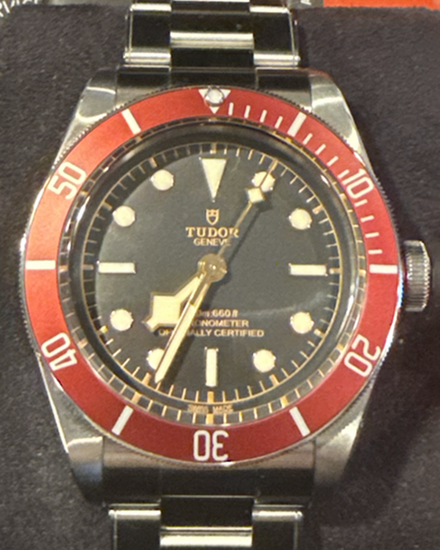 2017 Tudor Black Bay Heritage 41MM Black Dial Steel Bracelet (79230R)