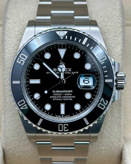 2024 Rolex Submariner Date 41MM Black Dial Oyster Bracelet (126610LN)