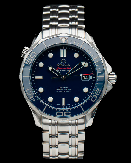 2020 Omega Seamaster Diver 300M 41MM Blue Dial Steel Bracelet (212.30.41.20.03.001)