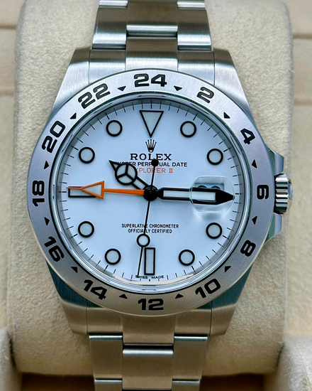 2021 Rolex Explorer "Polar" 42MM White Dial Oyster Bracelet (216570)
