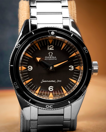 2018 Omega Seamaster 300 "The 1957 Trilogy" L.E. 39MM Black Dial Steel Bracelet (234.10.39.20.01.001)