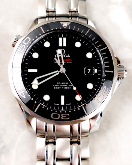 2023 Omega Seamaster Diver 300M 41MM Black Dial Steel Bracelet (212.30.41.20.01.003)