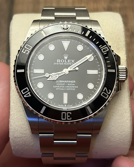 2025 Rolex Submariner No-Date 41MM Black Dial Oyster Bracelet (124060)