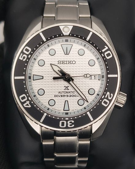 2025 Seiko Prospex Thong Sia Exclusive "The Whale" L.E. 45MM White Dial Steel Bracelet (SPB427J1)