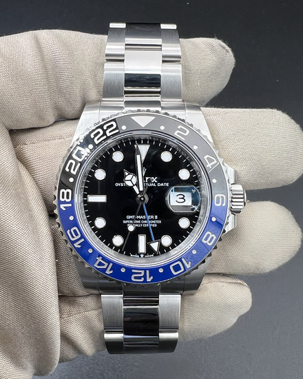 2026 Rolex GMT-Master II "Batman" 40MM Black Dial Oyster Bracelet (126710BLNR)