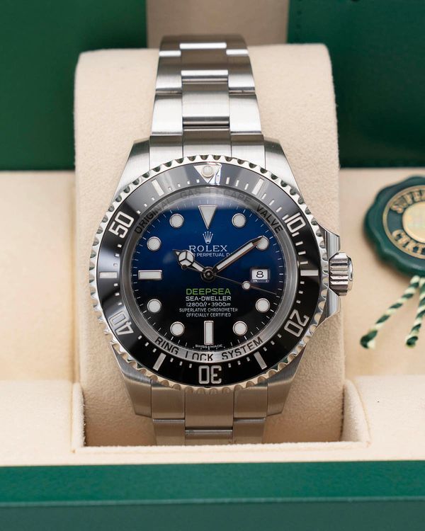 2018 Rolex Sea-Dweller Deepsea "James Cameron" 44MM Blue Dial Oyster Bracelet (116660)