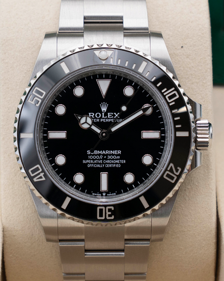 2026 Rolex Submariner No-Date 41MM Black Dial Oyster Bracelet (124060)