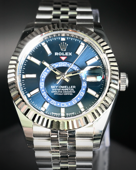 2026 Rolex Sky-Dweller 42MM Blue Dial Jubilee Bracelet (336934)