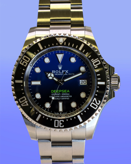No Reserve - 2025 Rolex Sea-Dweller Deepsea "James Cameron" 44MM Blue Dial Oyster Bracelet (136660)